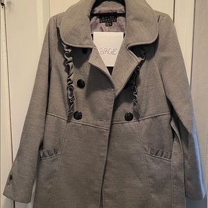 Large Gray pea coat